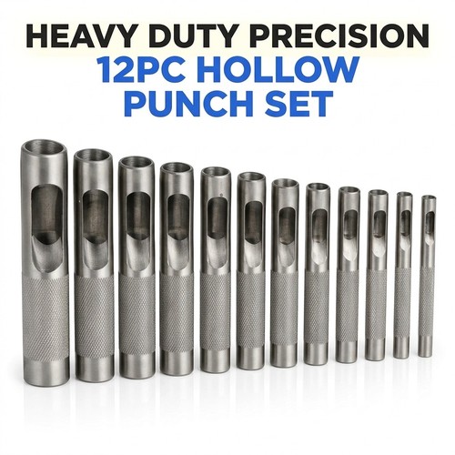 Set pezzi punzone cavo 19 - set, 3-19