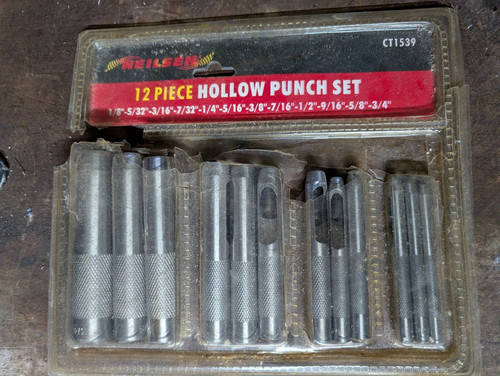 Neilsen set punzoni cavi 12 - di,